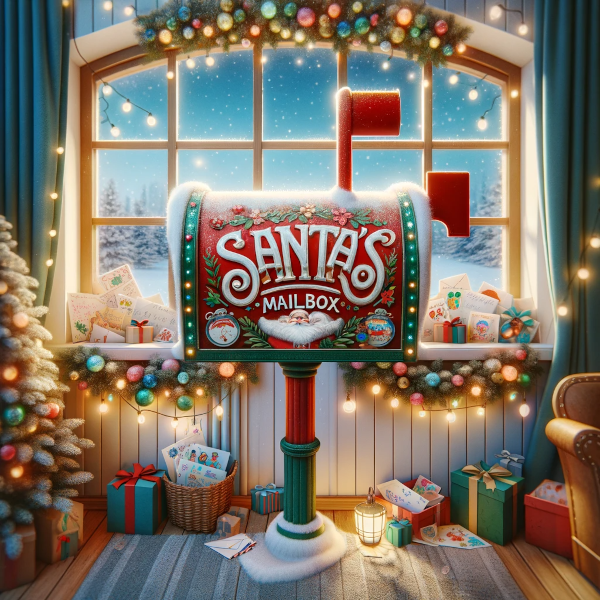 Santa’s mail box – Το γραμματοκιβώτιο του Αϊ Βασιλη